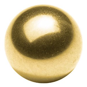 Loose Solid Bronze 1/8" Bearing Ball:vxb:Ball Bearing